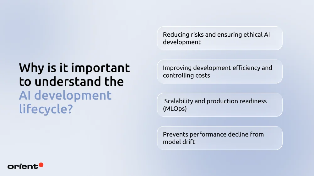 Why is it important to understand the AI development lifecycle?