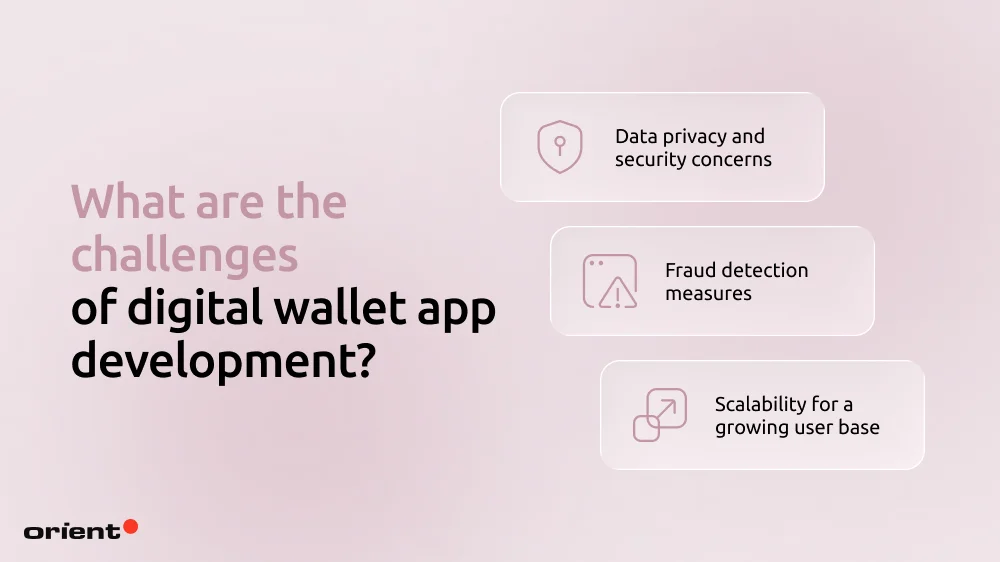 What are the challenges of digital wallet app development?