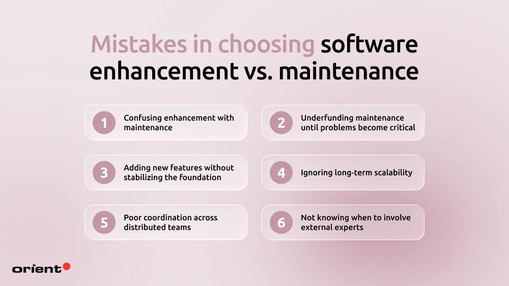Common mistakes companies make