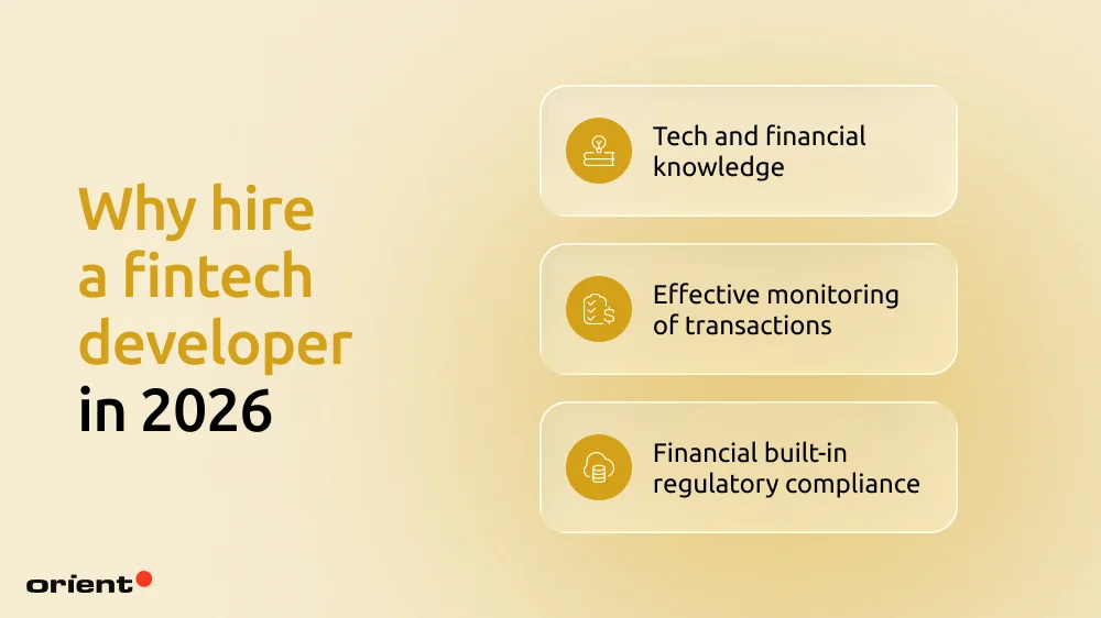 Why hire a fintech developer in 2026