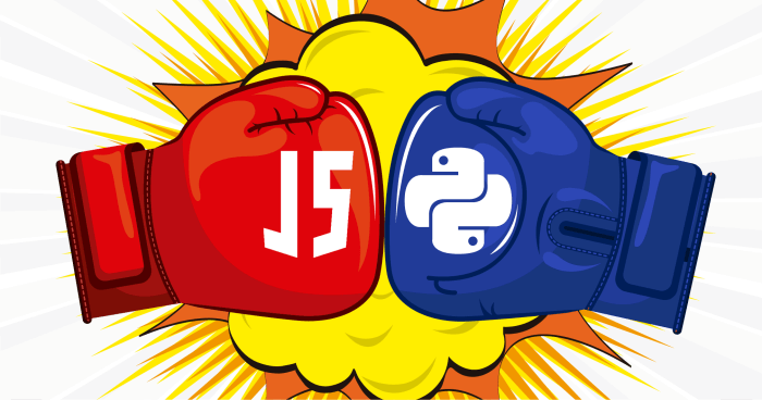 JavaScript vs Python <br>Which one should you pick? banner related post