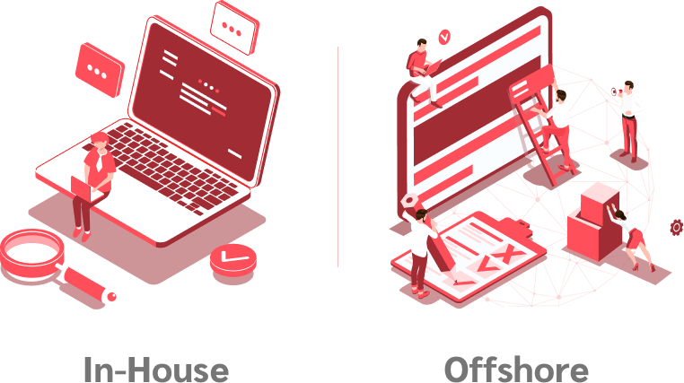 In-house vs Offshore software development - Image 1
