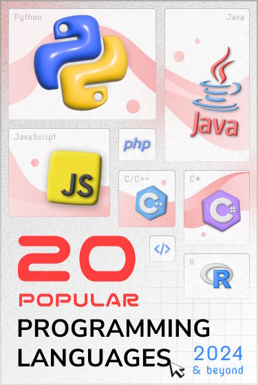 Most Popular Programming Languages in 2024 & Beyond banner