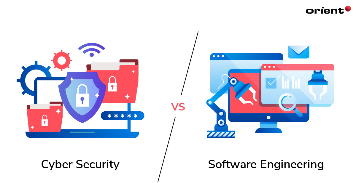 Cyber Security vs Software Engineering banner related post