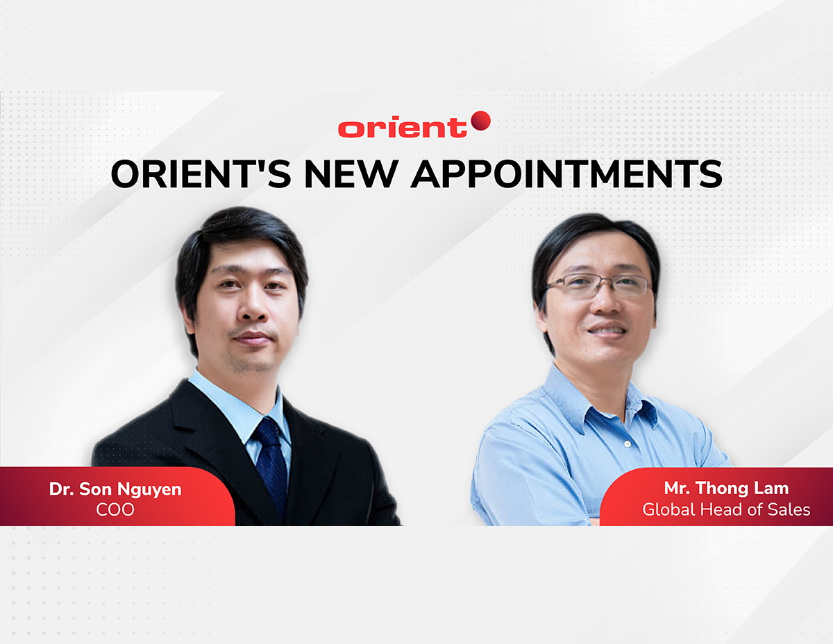 Orient Software Announces Appointments of New Chief Operating Officer and Global Head of Sales