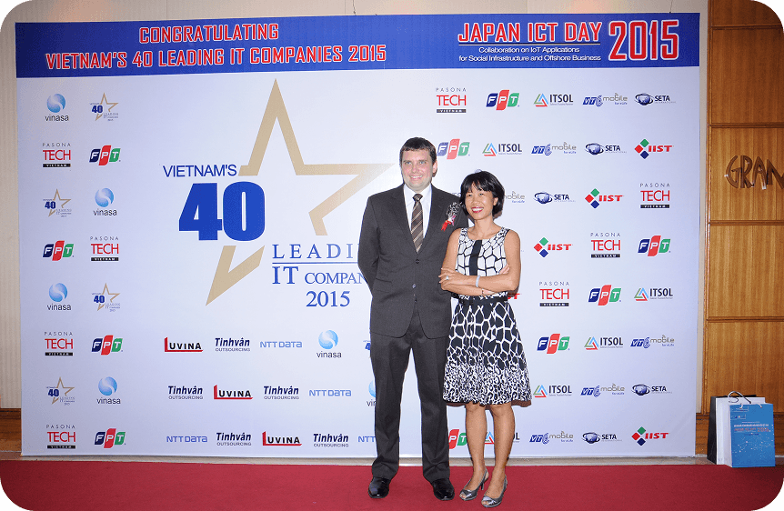 Vietnam’s Top 40 leading IT companies in 2015.