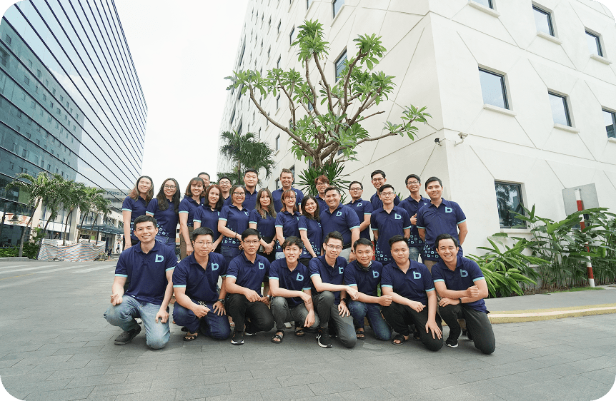 we grew the team to 300+ talents